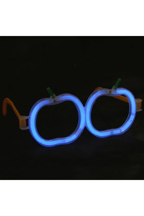 Bidebuvar Neon Stick Elma Gözlük Seti 12 Adet