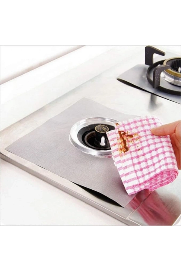 Bidebuvar Ocak Koruyucu Alüminyum Ped Seti 5 Adet