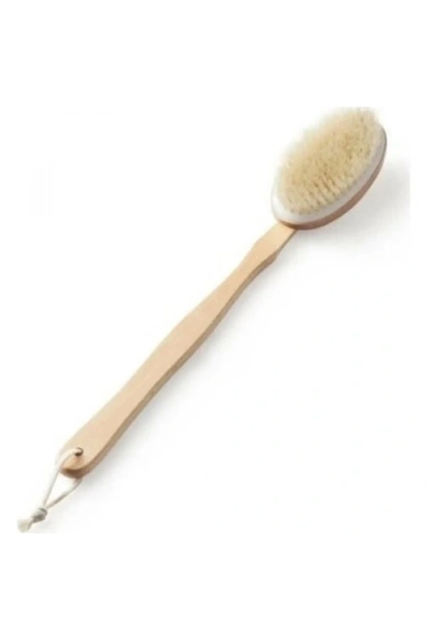 Bidebuvar Organik Doğal At Kılı Banyo Fırçası