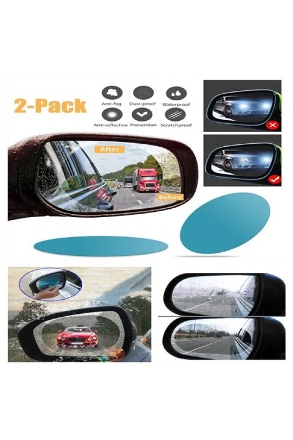 Bidebuvar Oto Ayna Yağmur Kaydırıcı Film 2 Adet