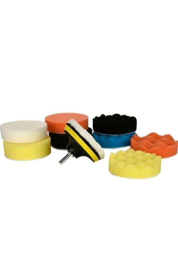 Bidebuvar Oto Pasta Cila Polisaj Sünger Seti 11 Parça