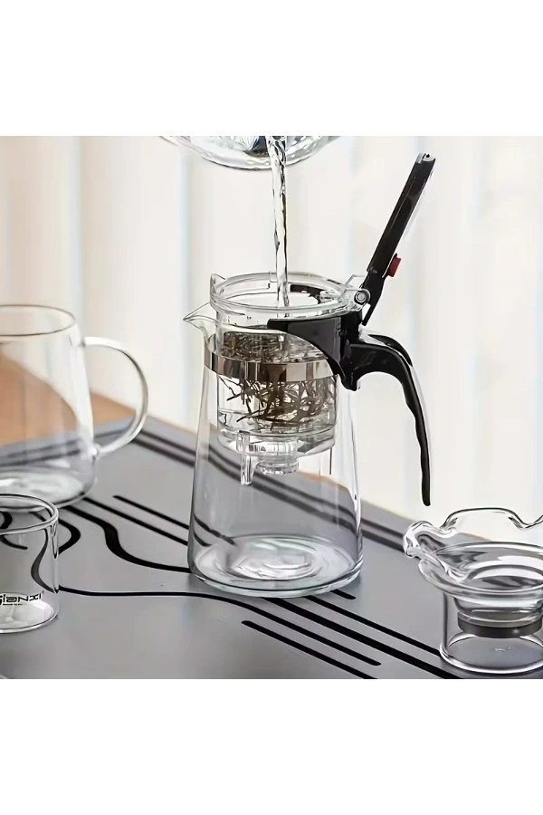 Bidebuvar Otomatik Basmalı Demlik 900 ml