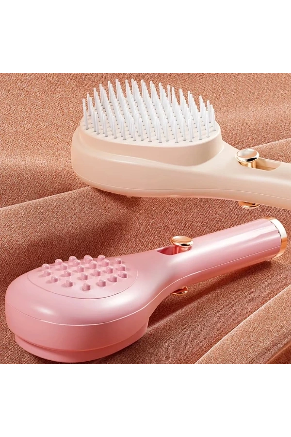 Bidebuvar Otomatik Tuşlu Saç Masaj Tarağı