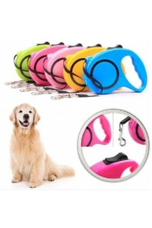 Bidebuvar Otomatik Uzayan Köpek Tasması 3 METRE