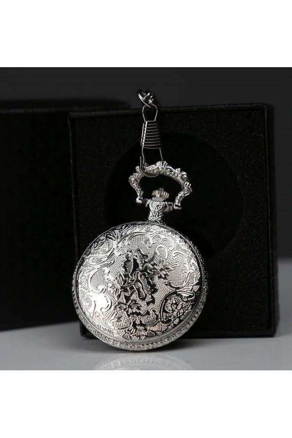 Bidebuvar Özel Kutulu Antik Köstekli Saat Model 5