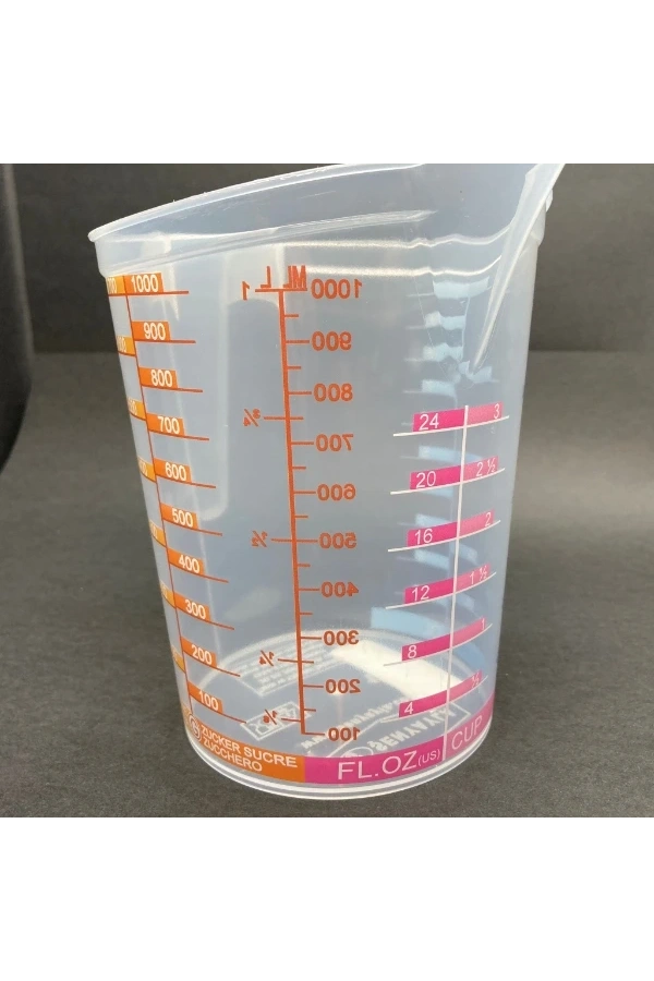 Bidebuvar Özel Ölçü Kabı 1 Litre