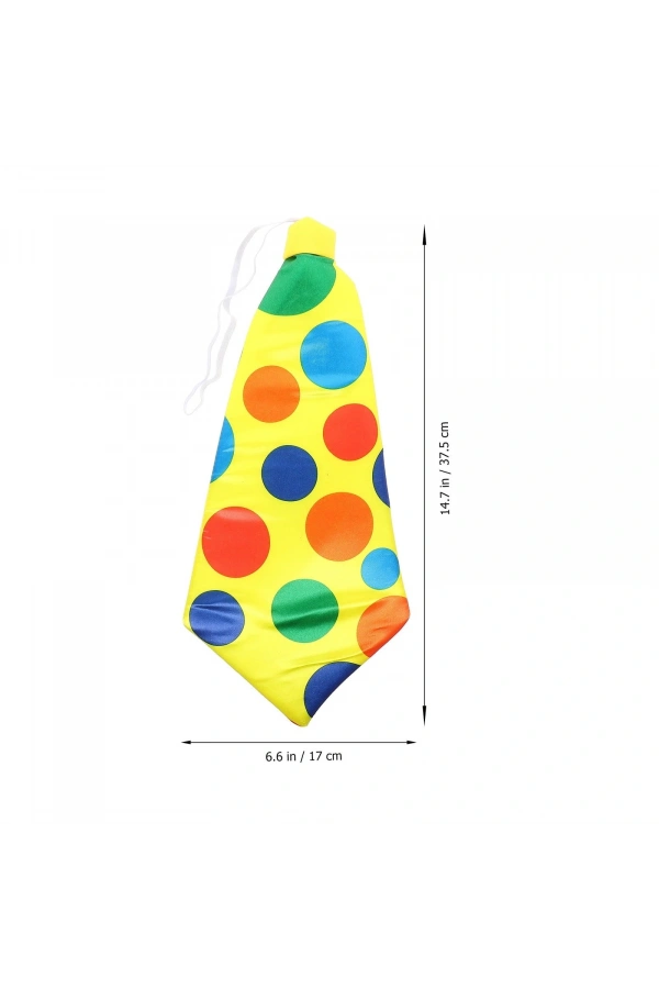 Bidebuvar Palyaço Kravatı Lastikli Geniş Kesim