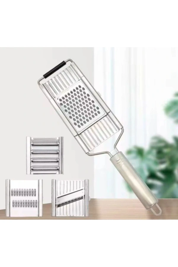 Bidebuvar Paslanmaz Çelik 4lü Set El Rendesi