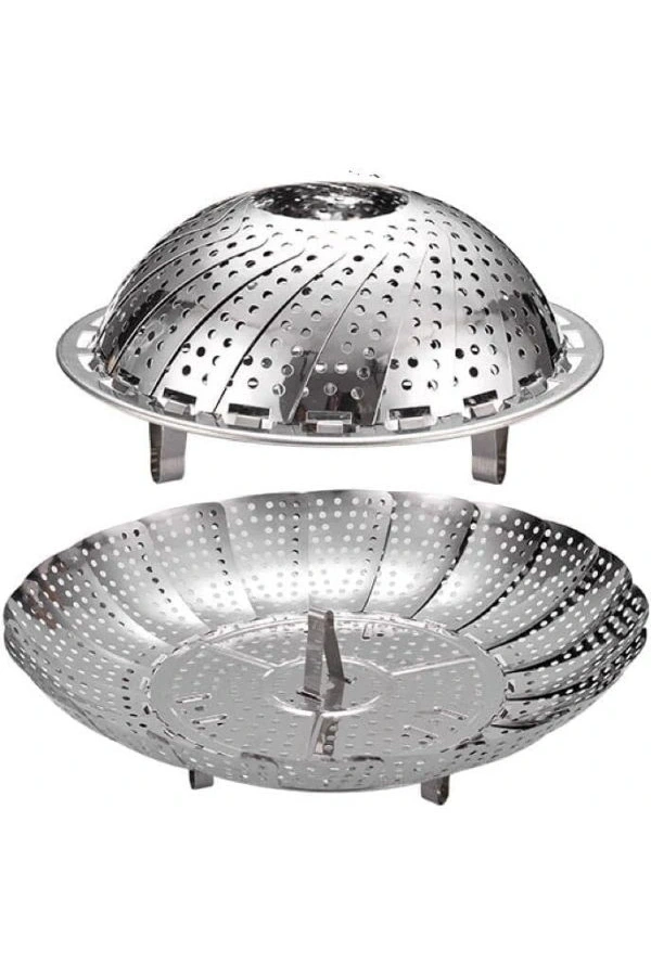 Bidebuvar Paslanmaz Çelik Buharda Pişirme Sepeti