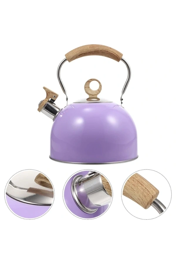 Bidebuvar Paslanmaz Çelik Demlik Karma Renk