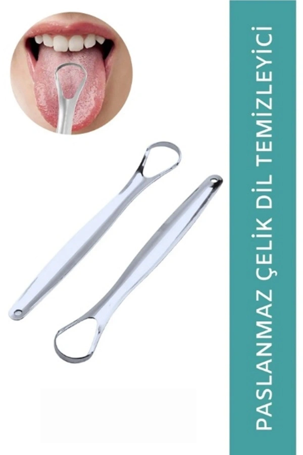 Bidebuvar Paslanmaz Çelik Dil Temizleyici