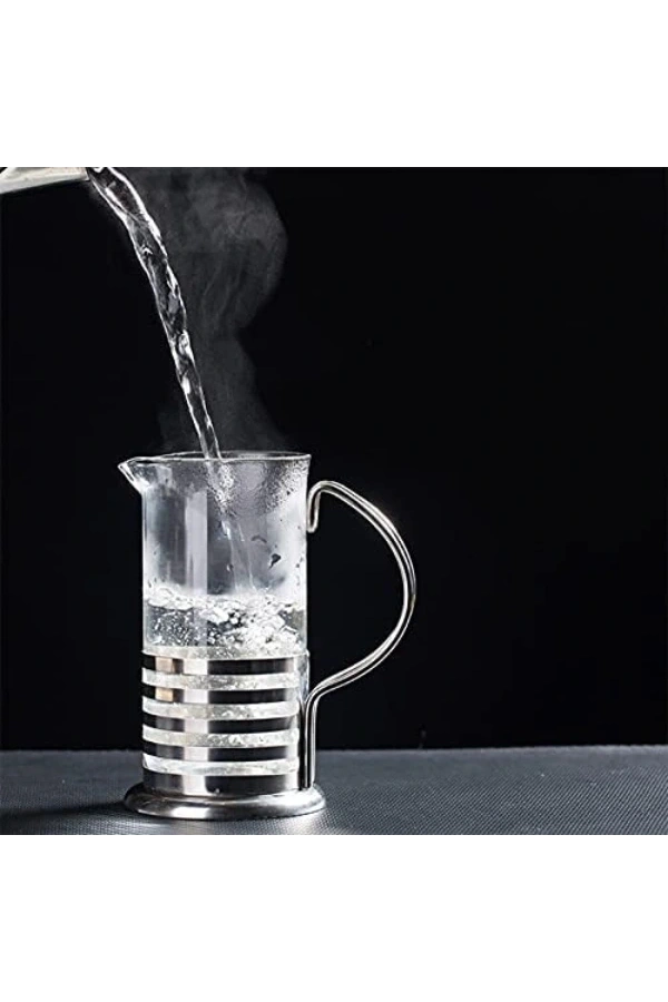 Bidebuvar PASLANMAZ ÇELİK GÖVDELİ FRENCH PRESS KAHVE VE ÇAY DEMLEME APARATI