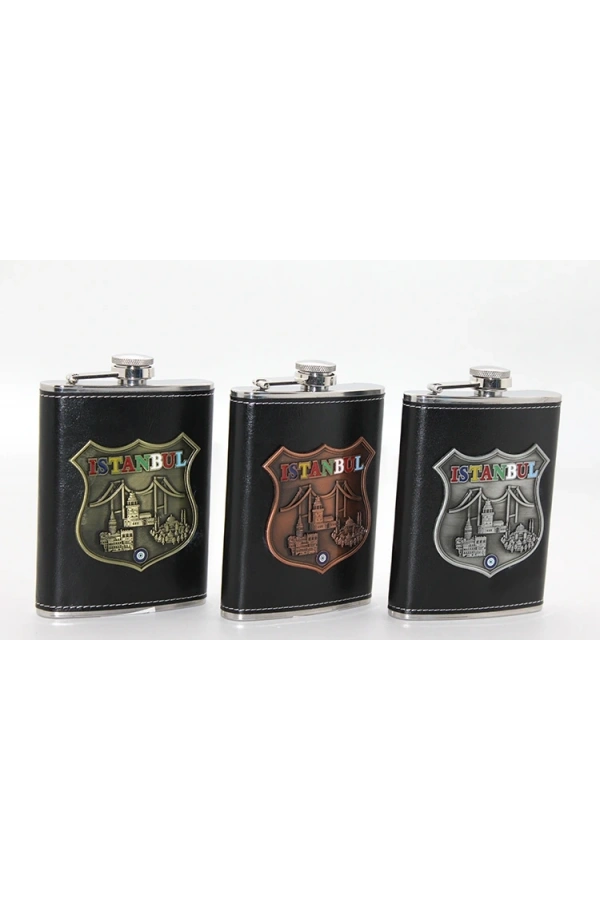 Bidebuvar Paslanmaz Çelik İstanbul Yöresel Matara Model 1