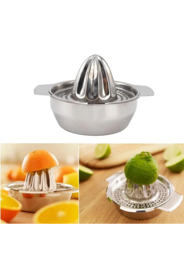 Bidebuvar Paslanmaz Çelik Limon ve Nar Sıkacağı