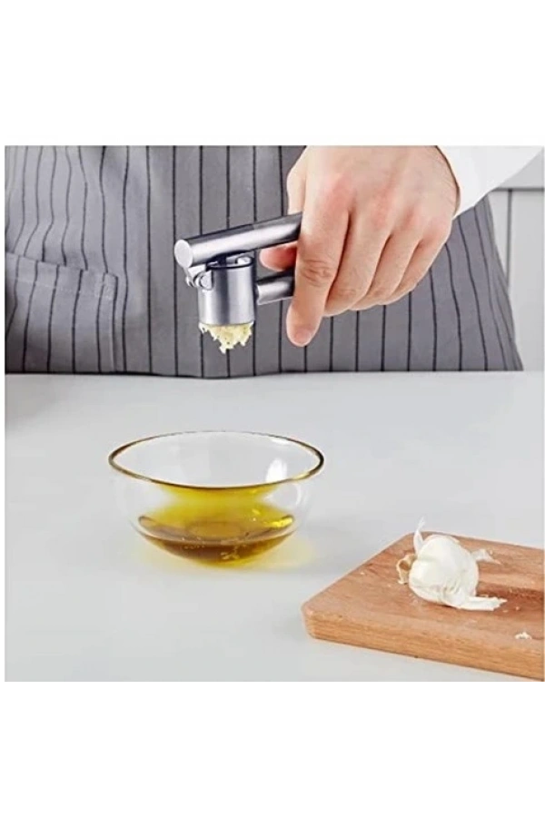 Bidebuvar Paslanmaz Çelik Sarımsak Ezici