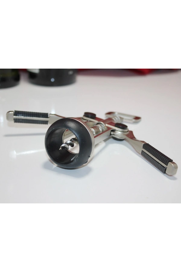 Bidebuvar Paslanmaz Çelik Tirbuşon Şarap Açacağı Model 6