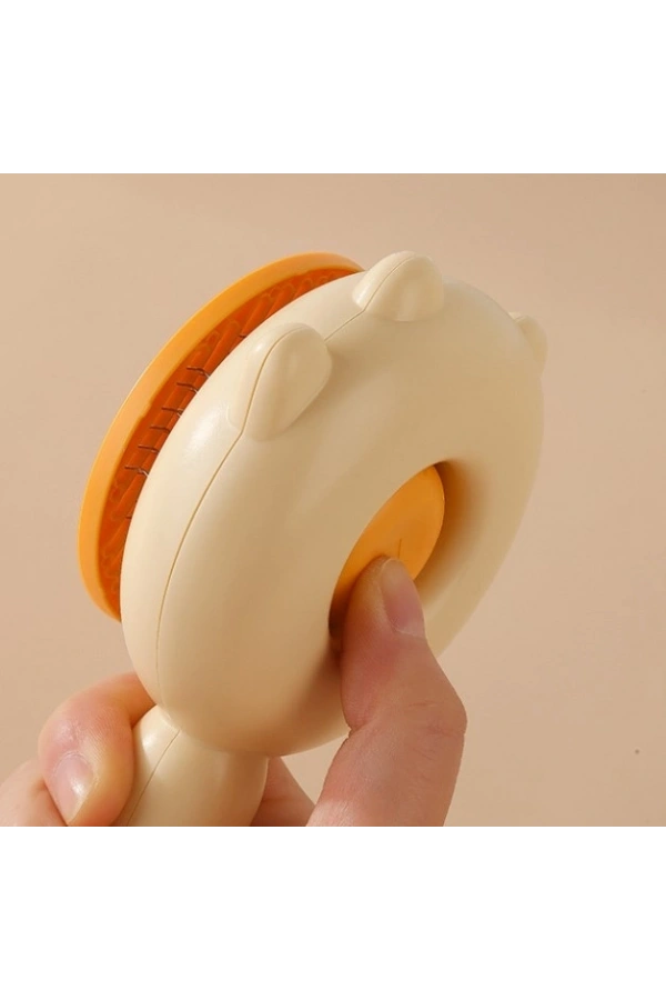 Bidebuvar Pati Tasarımlı Otomatik Temizlenen Evcil Hayvan Tarağı