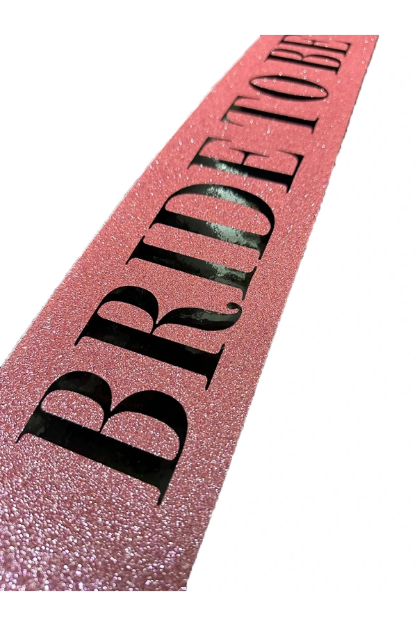 Bidebuvar Pembe Bride To Be Kuşak Kemer
