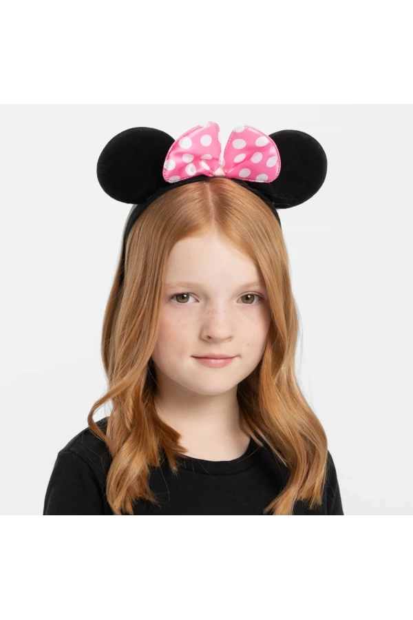 Bidebuvar Pembe Fiyonklu Minnie Mouse Tacı