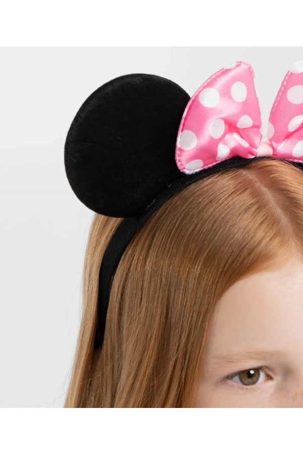 Bidebuvar Pembe Fiyonklu Minnie Mouse Tacı