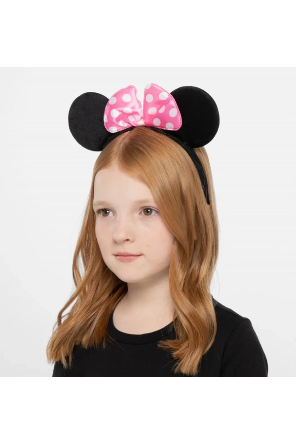 Bidebuvar Pembe Fiyonklu Minnie Mouse Tacı