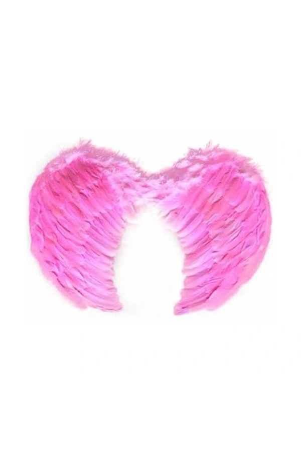 Bidebuvar Pembe Melek Kanadı Kostümü Küçük