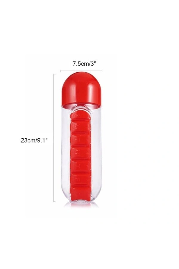 Bidebuvar Pillbox Su Matarası