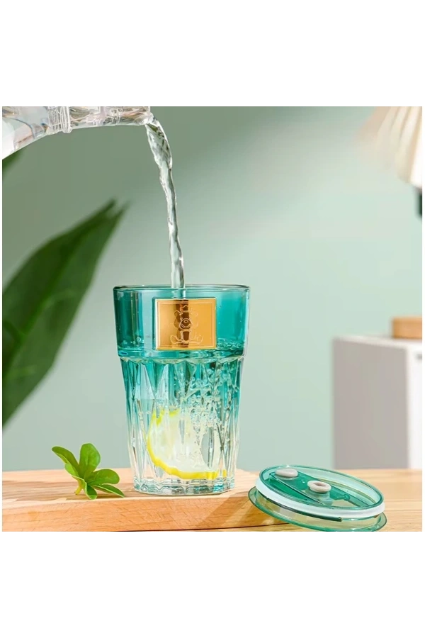 Bidebuvar Pipetli Cam Bardak