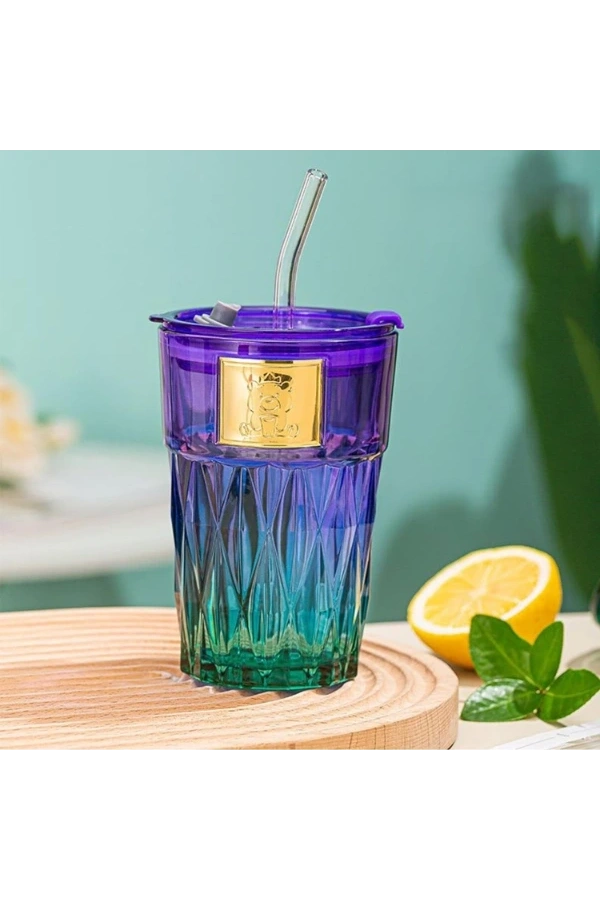 Bidebuvar Pipetli Cam Bardak