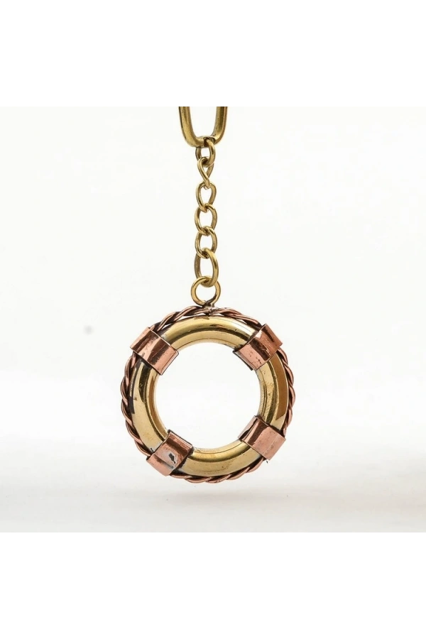 Bidebuvar Pirinç Anahtarlık Model 5