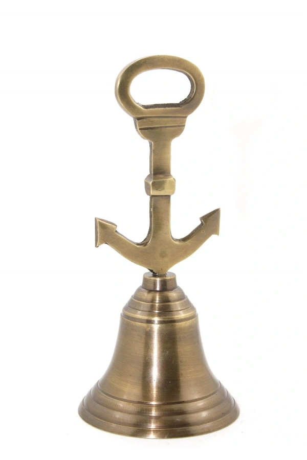 Bidebuvar Pirinç Çapalı El Çanı Model 3