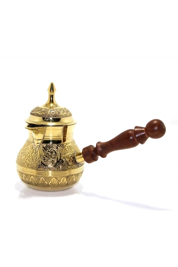 Bidebuvar Pirinç Cezve 6 inç