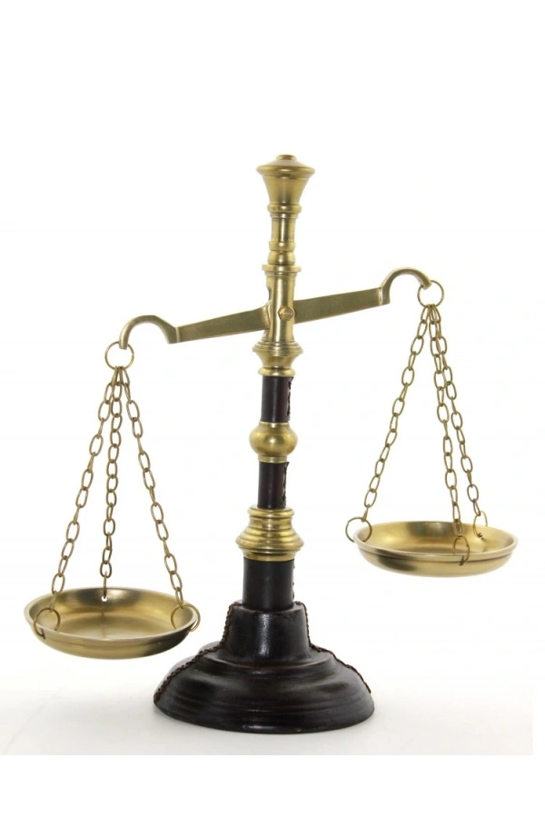 Bidebuvar Pirinç Derili Terazi