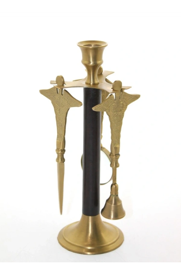 Bidebuvar Pirinç Masa Seti