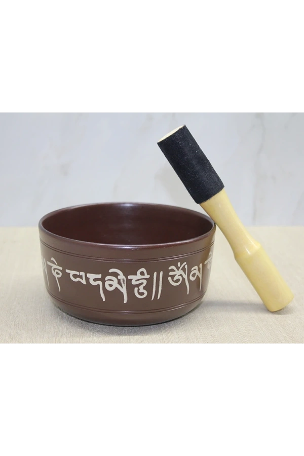 Bidebuvar Pirinç Meditasyon Çanı Model 3