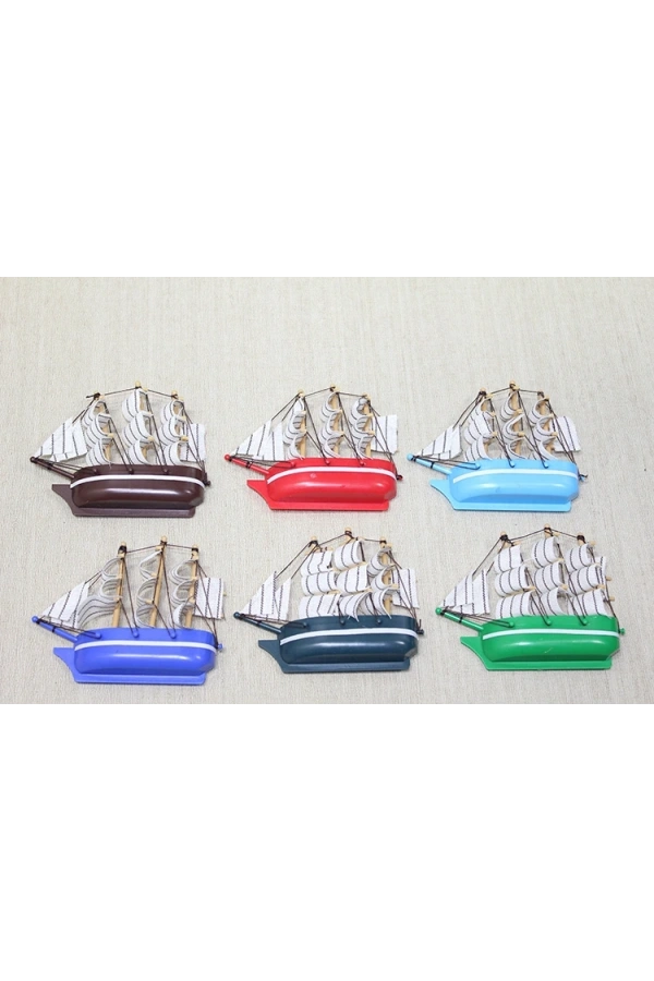 Bidebuvar Plastik Gemi Magnet