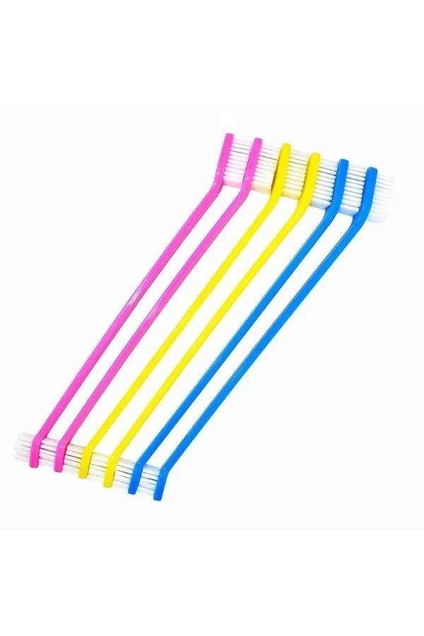 Bidebuvar Plastik Köpek Diş Fırçası 4 Adet