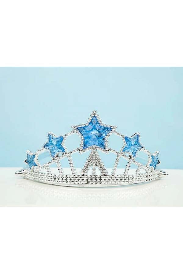 Bidebuvar Plastik Kraliçe Prenses Tacı Çocuk Boy