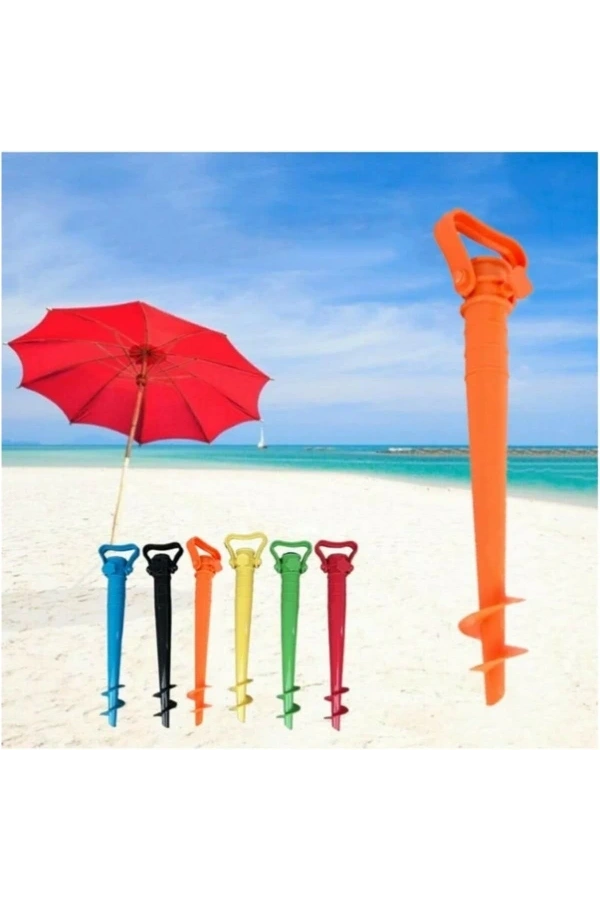 Bidebuvar Plastik Şemsiye Sabitleme Kazığı