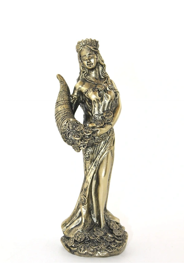 Bidebuvar Polyester Bereket Tanrıçası Fortuna Figürü Model 3