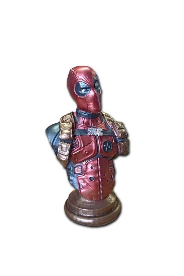Bidebuvar Polyester Deadpool Figür Küçük Boy