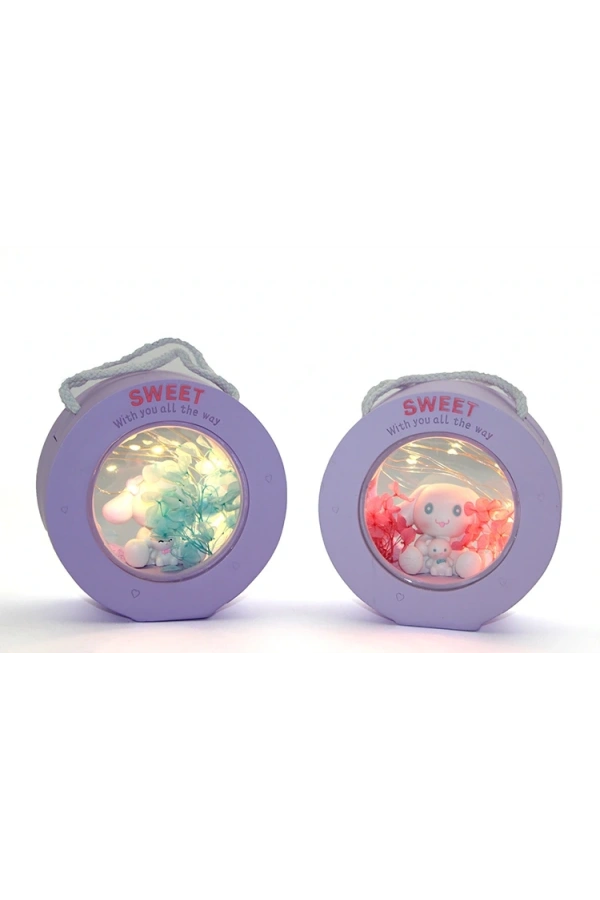 Bidebuvar Polyester Hello Kitty Cinnamoroll Masa Üstü Lamba