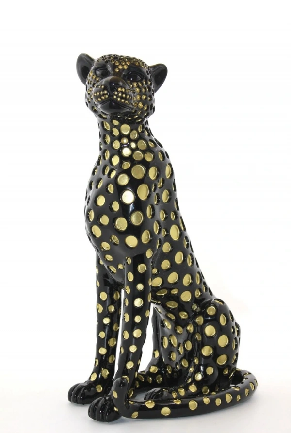 Bidebuvar Polyester Jaguar Figürü