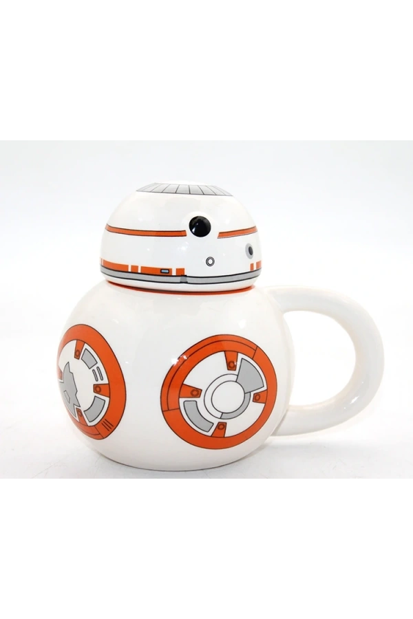 Bidebuvar Porselen Star Wars Kupa Bardak BB-8 Tasarımlı