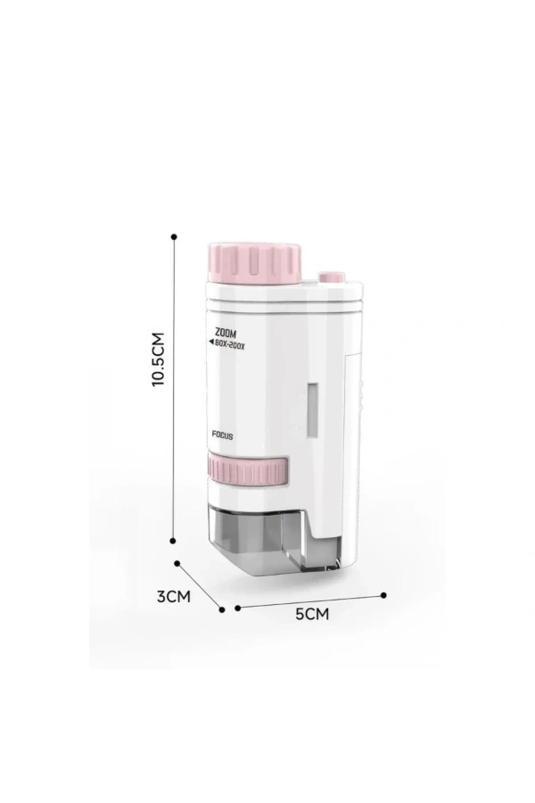 Bidebuvar Portatif Mini Mikroskop