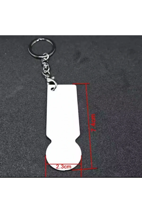 Bidebuvar Pratik Alışveriş Arabası Anahtarlığı