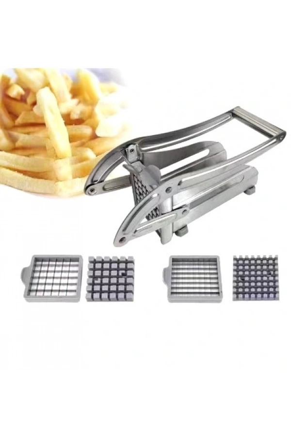 Bidebuvar Pratik El Tipi Patates Dilimleyici