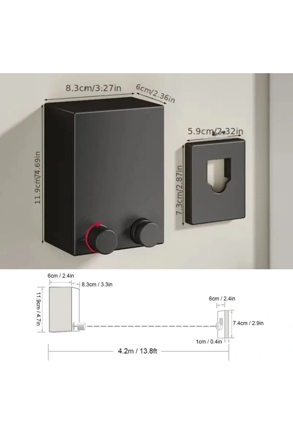 Bidebuvar Pratik Geri Çekilebilir Çamaşır İpi
