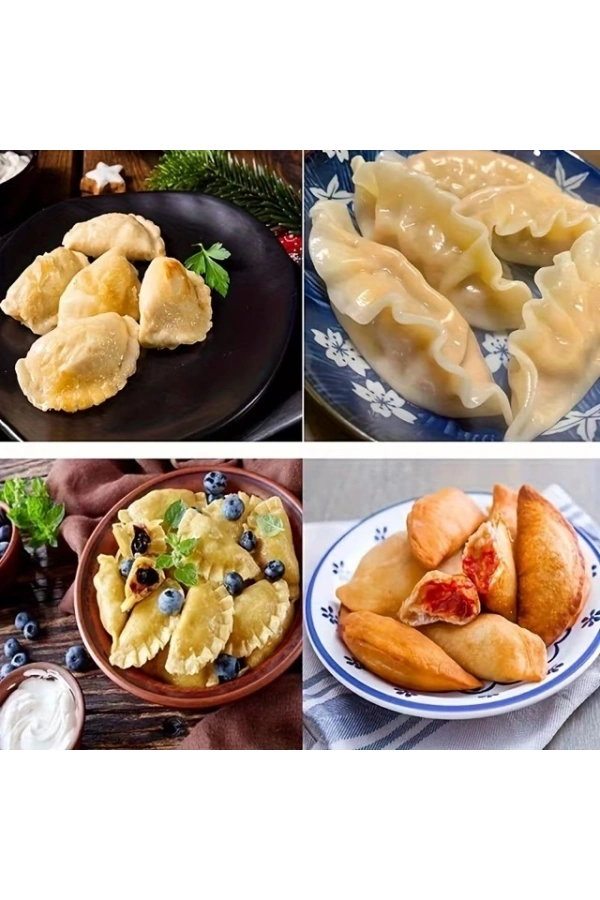 Bidebuvar Pratik Hamur Kapatma Aparatı – Çiğ Börek, Mantı ve Poğaça Kalıbı