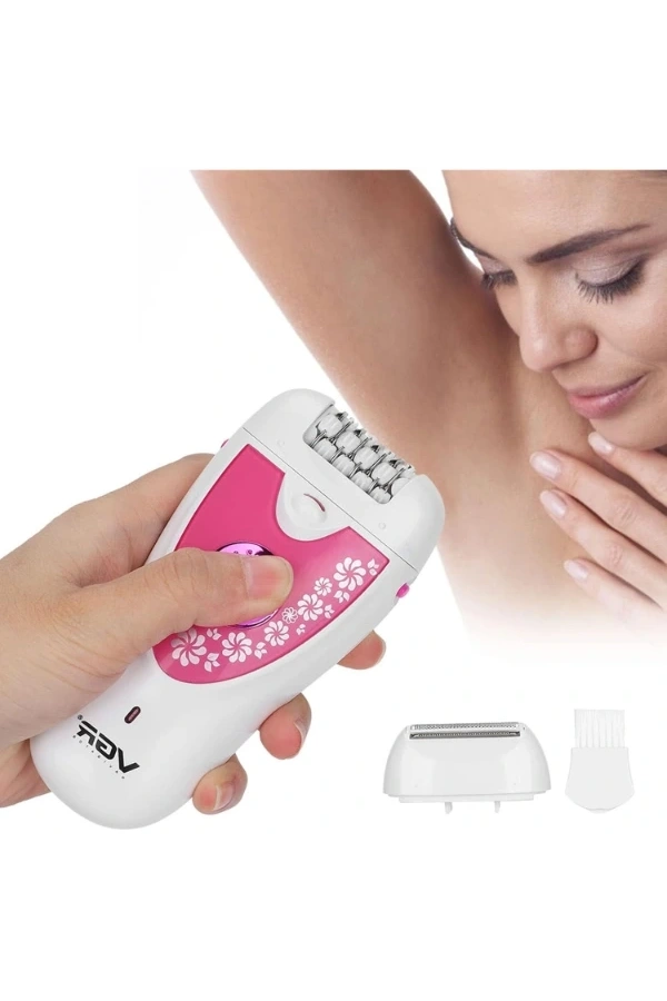 Bidebuvar Profesyonel 2 Başlıklı Epilasyon Aleti